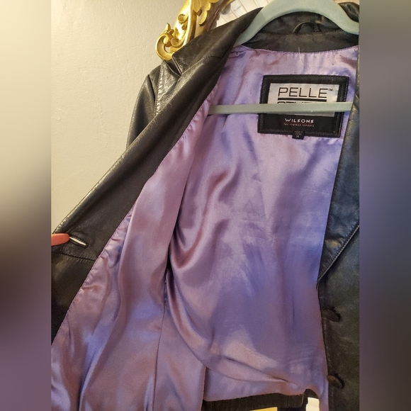 Pelle Studio Wilsons Black Leather Jacket - Picture 14 of 16